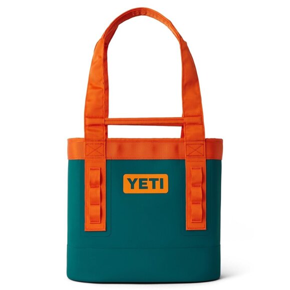 Yeti Handbags - NWT RARE Yeti Camino 20 Carryall Tote Bag Limited Edition Horizon Teal & Orange